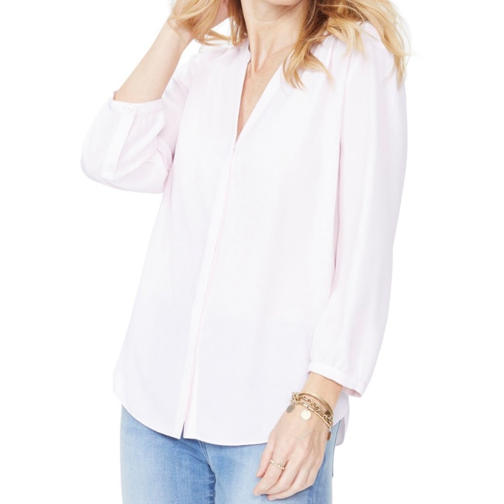 NYDJ Pleat Back Blouse